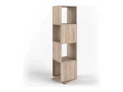 Prateleira*Vicco Prateleira rotativa sonoma 35.2x35.2x144.2 Natural claro