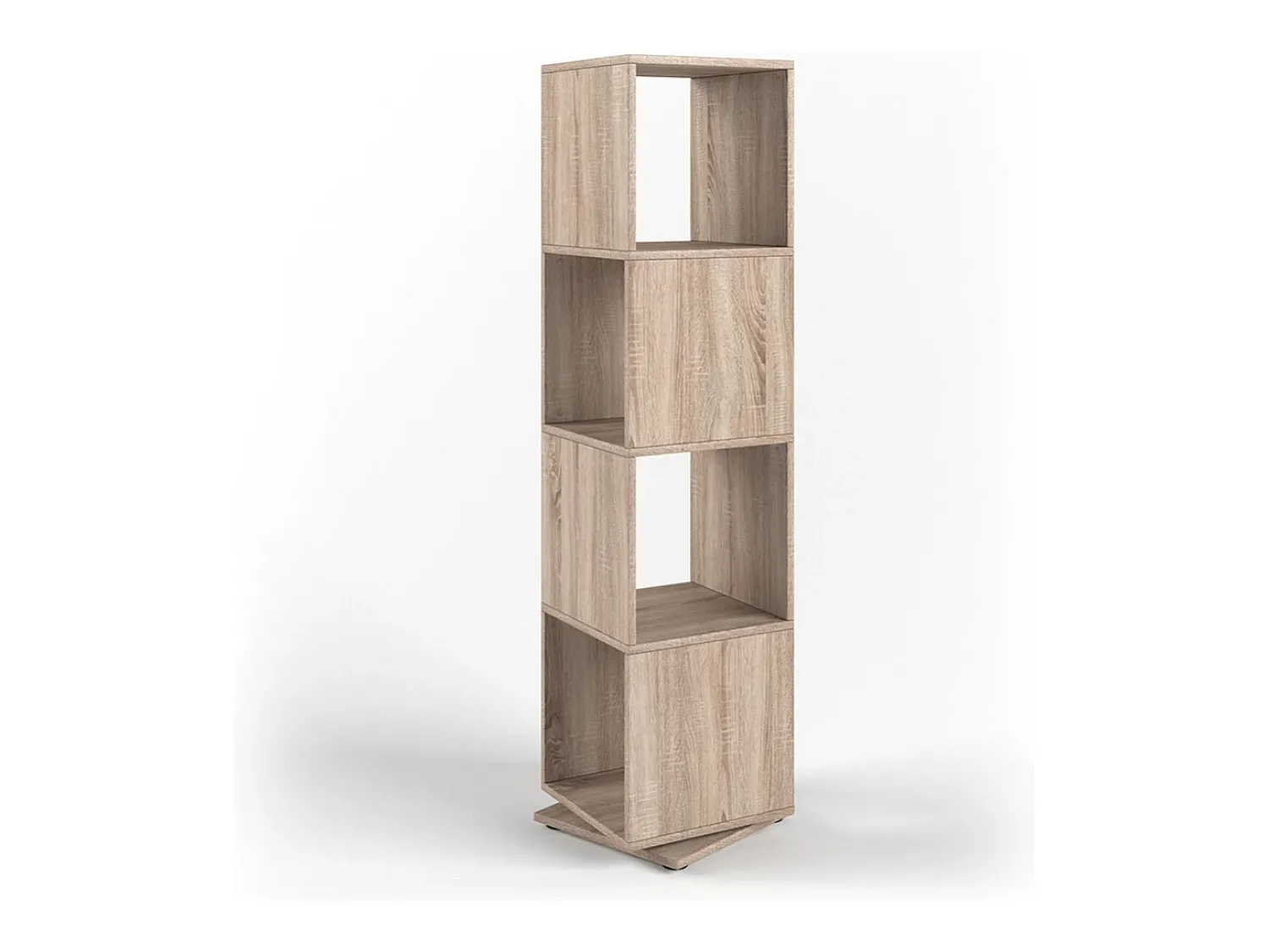 Prateleira*Vicco Prateleira rotativa sonoma 35.2x35.2x144.2 Natural claro