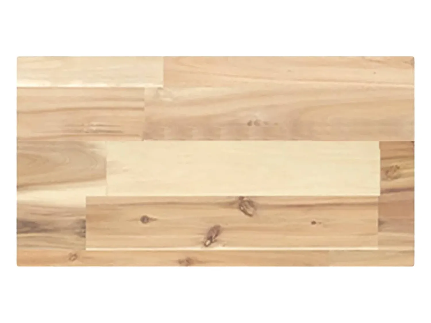 Prateleira suspensa 60x20x4 cm acácia maciça não tratada PT440012^ Prateleira
