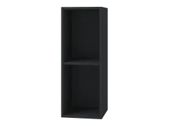 Móvel De Arrumação|VCM Prateleira Wood CD DVD | Armazenamento | Dimensões A. 72 x L. 34 x P. 30 cm | Prateleira de Decoração | Estante Mendas 2 Compartimentos (Preto) Multicor