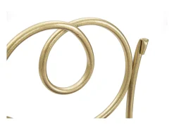 New Prateleira VKH226, Ouro, 41,5x18x20,5 cm, Kendra Home Dourado
