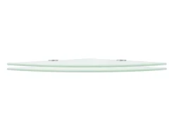 Prateleira| Prateleiras canto 2 pcs suportes cromados 25x25cm vidro PT515772 Branco
