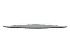 Prateleiras canto 2 pcs suportes cromados 45x45cm vidro PT580191^ Prateleira