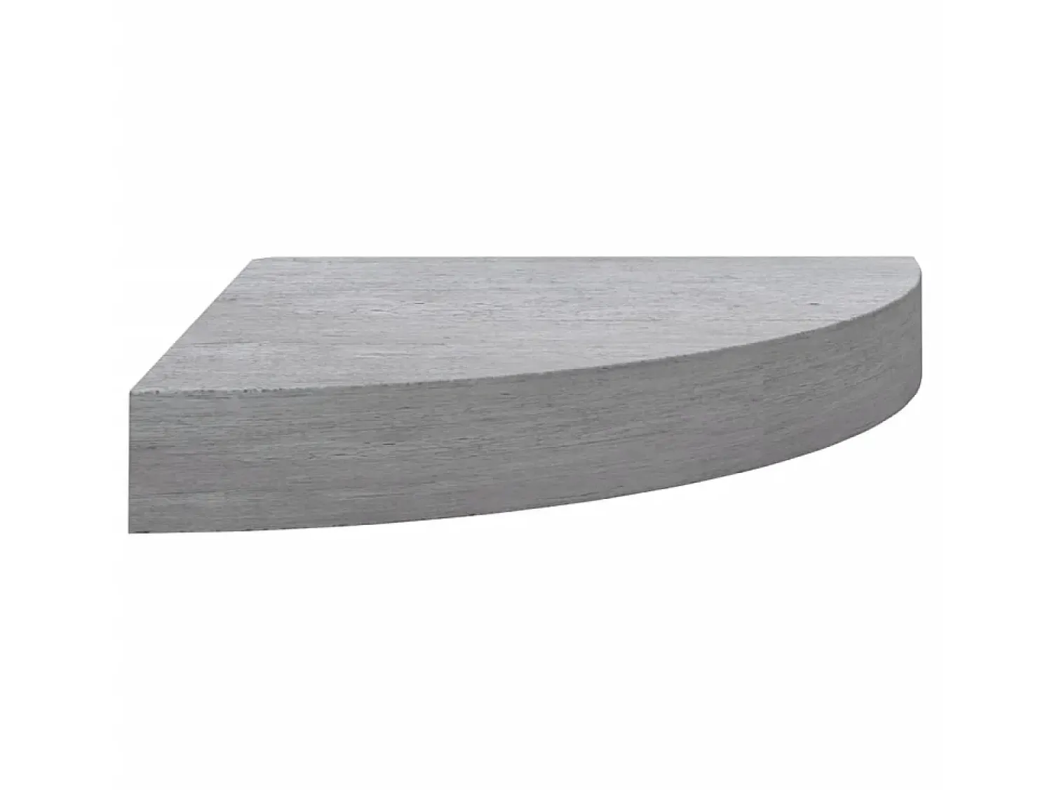 Prateleira* Prateleiras canto parede 2 pcs 35x35x3,8cm MDF cimento PT996711 Cinzento