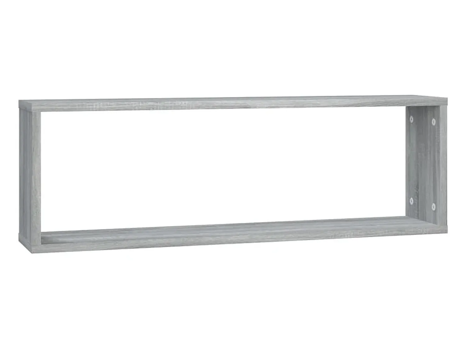 Outlet Prateleiras cubo 4 pcs derivados de madeira sonoma PT440962 Cinzento