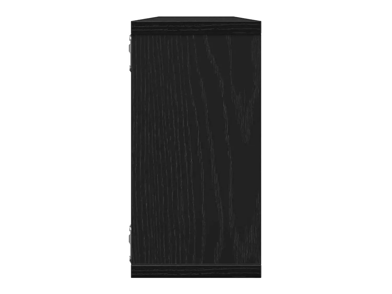 Prateleira*vidaxl Prateleiras cubo 2 pcs derivados de madeira carvalho Preto