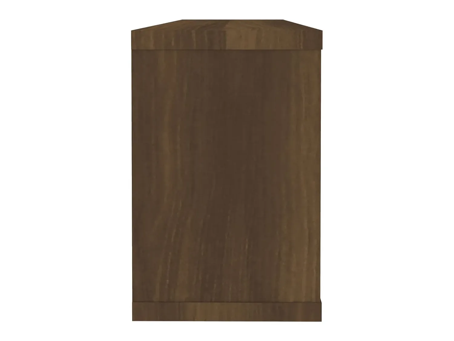 Prateleira| Prateleiras cubo parede 6 pcs deriv. madeira carvalho PT285795 Castanho