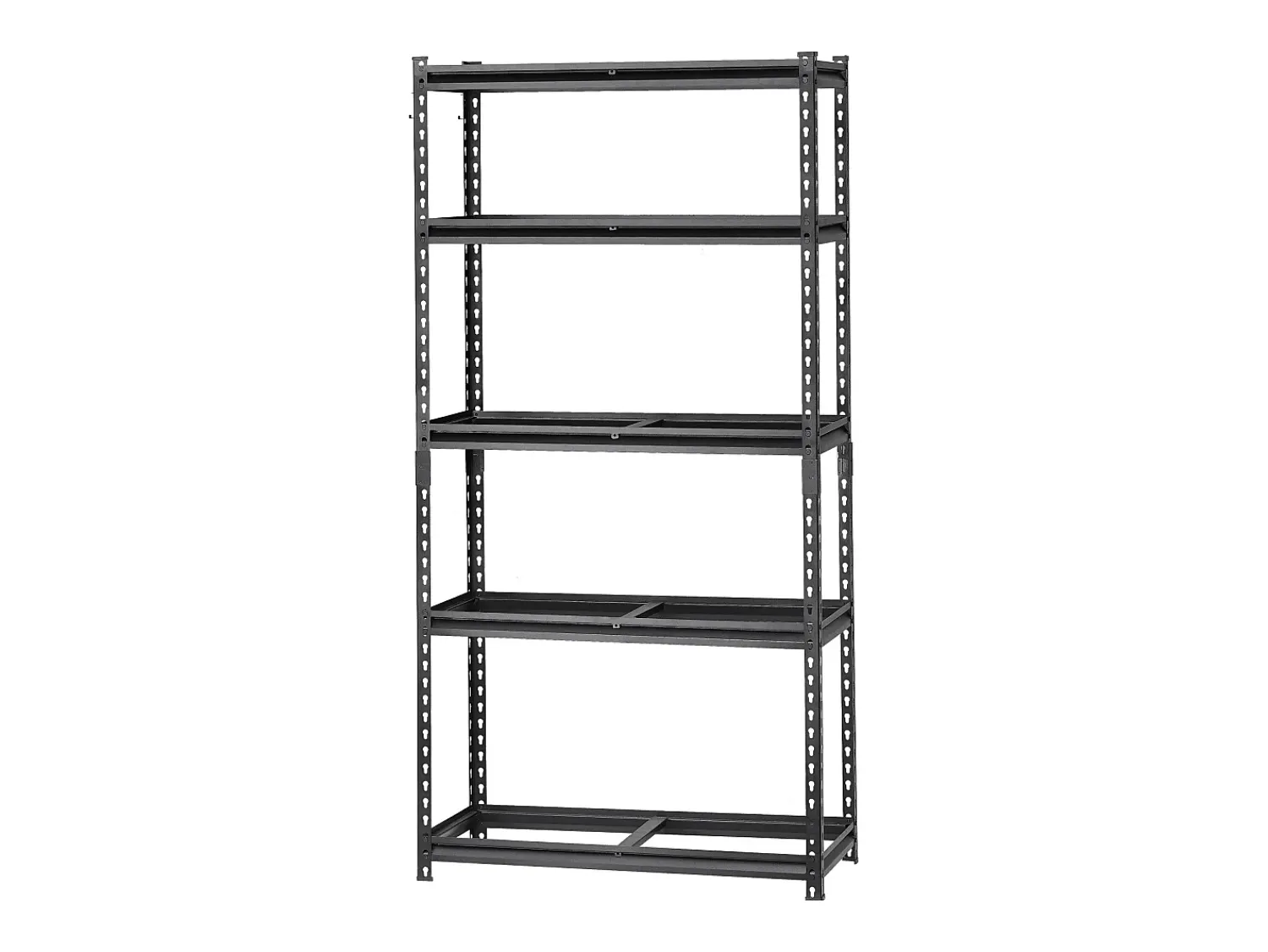 Discount Prateleiras de Armazenamento SucceBuy , Prateleira de Garagem Ajustável de 5 Níveis, Robusto 907kg Preto