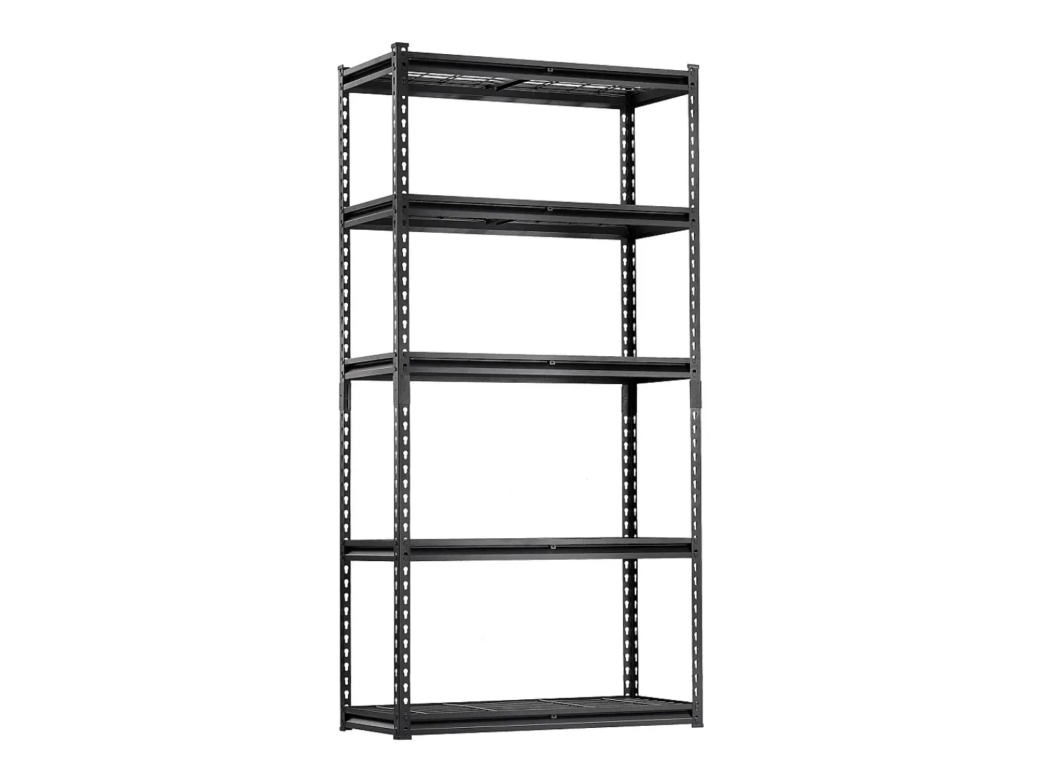Discount Prateleiras de Armazenamento SucceBuy , Prateleira de Garagem Ajustável de 5 Níveis, Robusto 907kg Preto