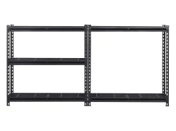 Discount Prateleiras de Armazenamento SucceBuy , Prateleira de Garagem Ajustável de 5 Níveis, Robusto 907kg Preto