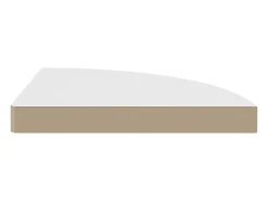 Prateleira|vidaxl Prateleiras de canto flutuantes 2 peças 35x35x3,8 cm MDF Branco