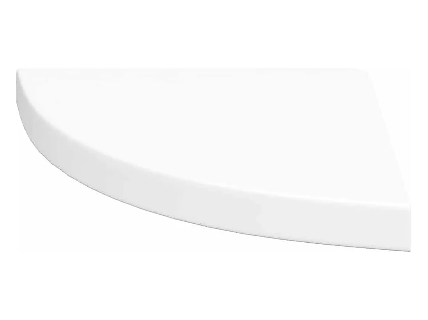 Prateleira|vidaxl Prateleiras de canto flutuantes 2 peças 35x35x3,8 cm MDF Branco