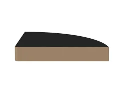 Prateleiras de canto suspensas 4 pcs 25x25x3,8cm MDF PT763238^ Prateleira