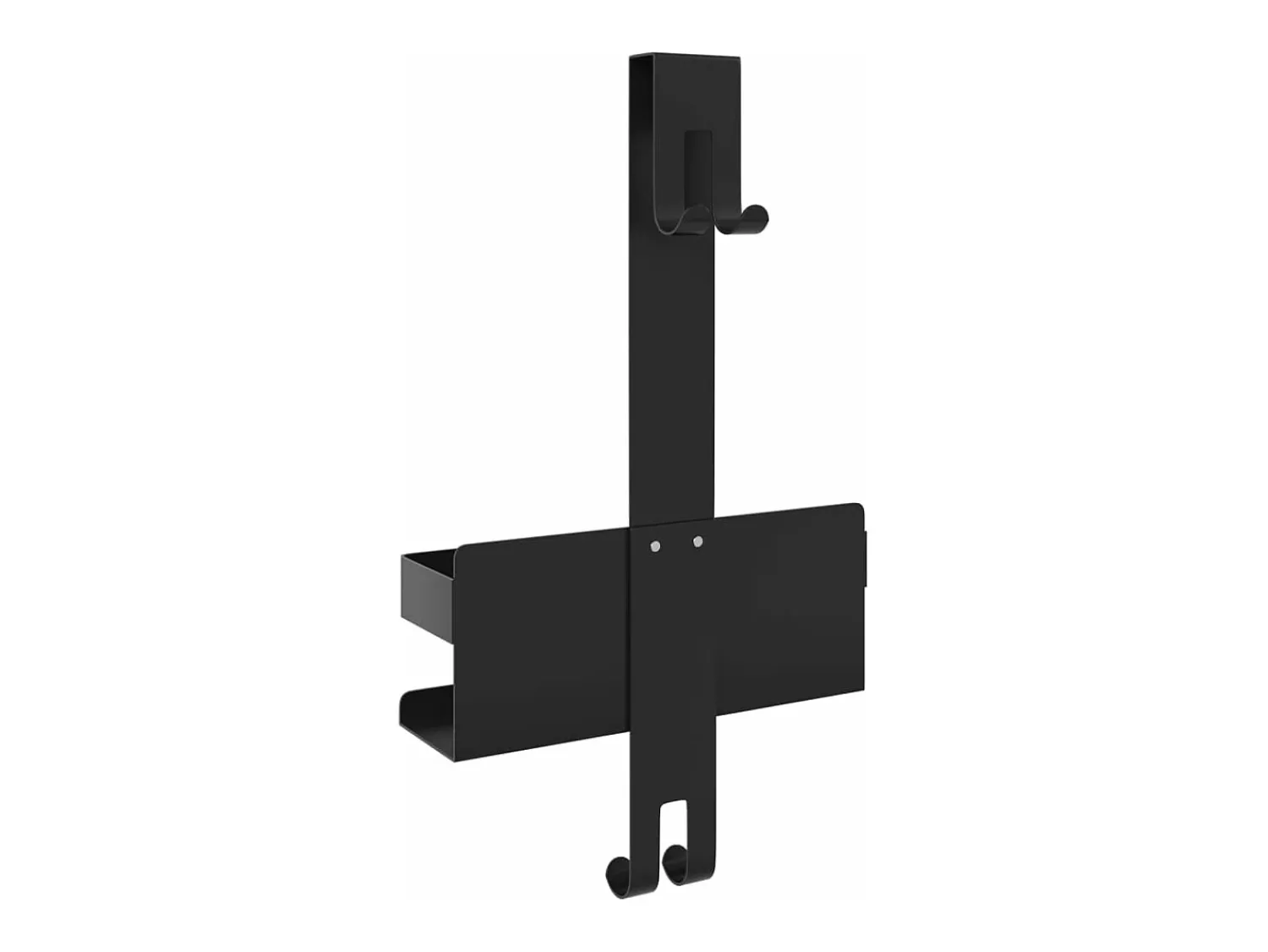 Prateleira|vidaxl Prateleiras de chuveiro aço inoxidável 304 escovado mate Preto