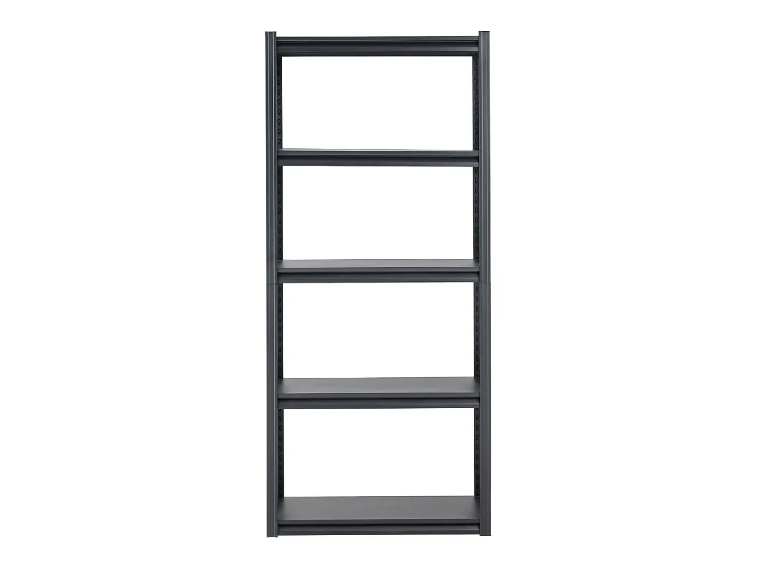 Prateleira* Prateleiras de Garagem em Metal SucceBuy Estantes de Garagem com 5 Níveis de 41 cm de Profundidade x 81 cm de Largura x 183 cm de Altura Preto
