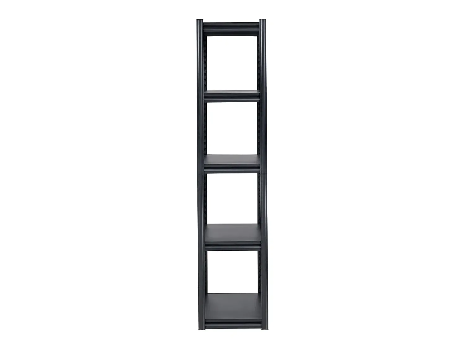 Prateleira* Prateleiras de Garagem em Metal SucceBuy Estantes de Garagem com 5 Níveis de 41 cm de Profundidade x 81 cm de Largura x 183 cm de Altura Preto