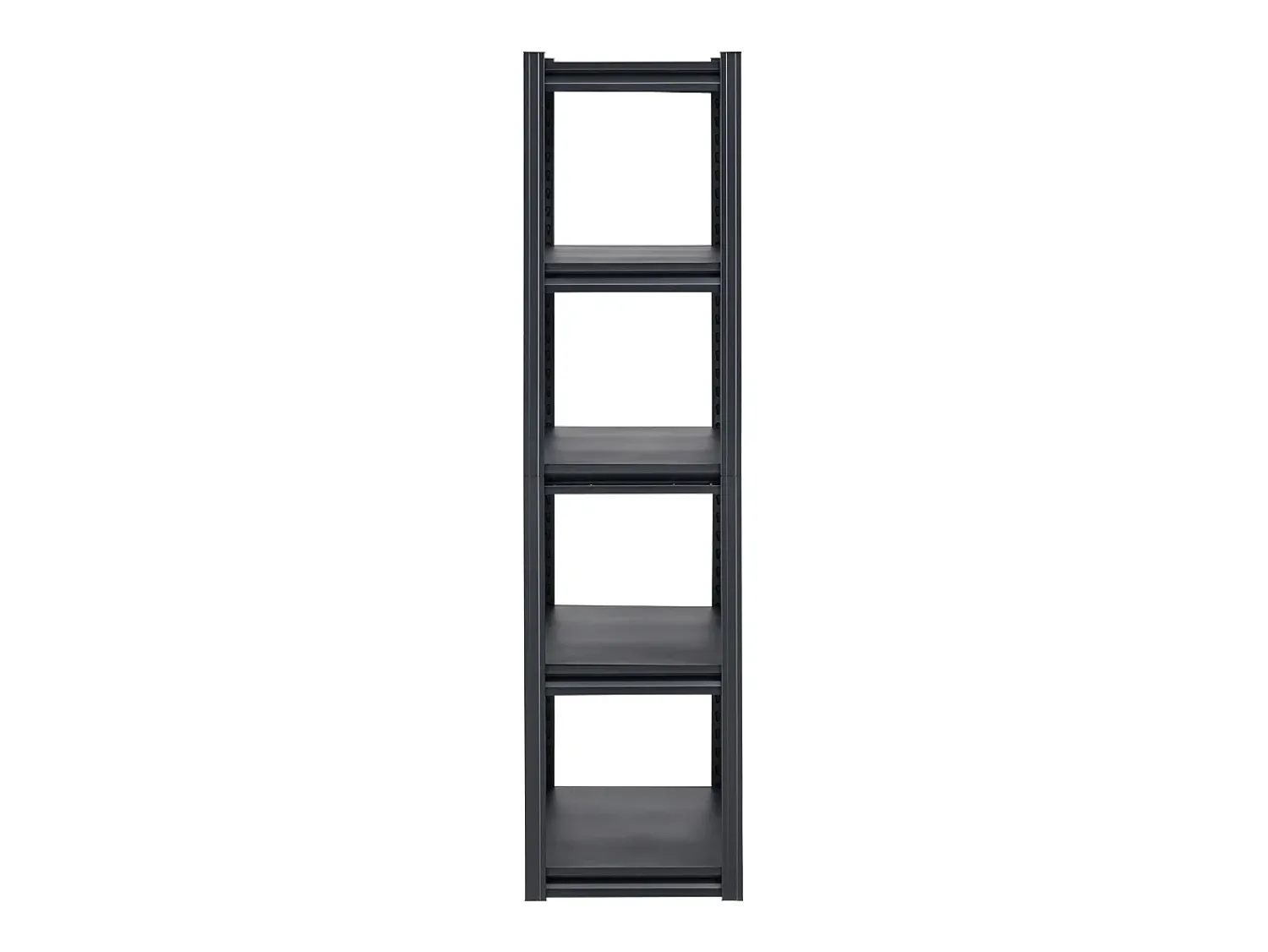 Prateleira* Prateleiras de Garagem em Metal SucceBuy Estantes de Garagem com 5 Níveis de 41 cm de Profundidade x 81 cm de Largura x 160 cm de Altura Preto