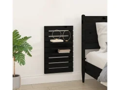 Prateleiras de montagem na parede 2 pcs pinho maciço PT875012^ Prateleira