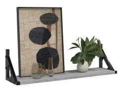 Prateleiras de parede 2 pcs 60x15x15,5 cm sonoma PT729055^ Prateleira