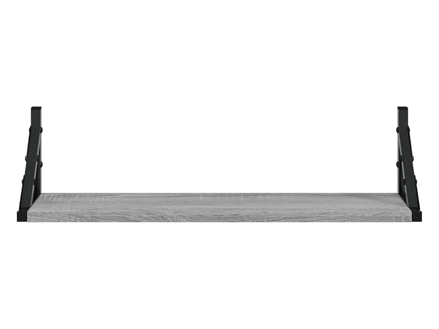 Prateleiras de parede 2 pcs 60x15x15,5 cm sonoma PT729055^ Prateleira