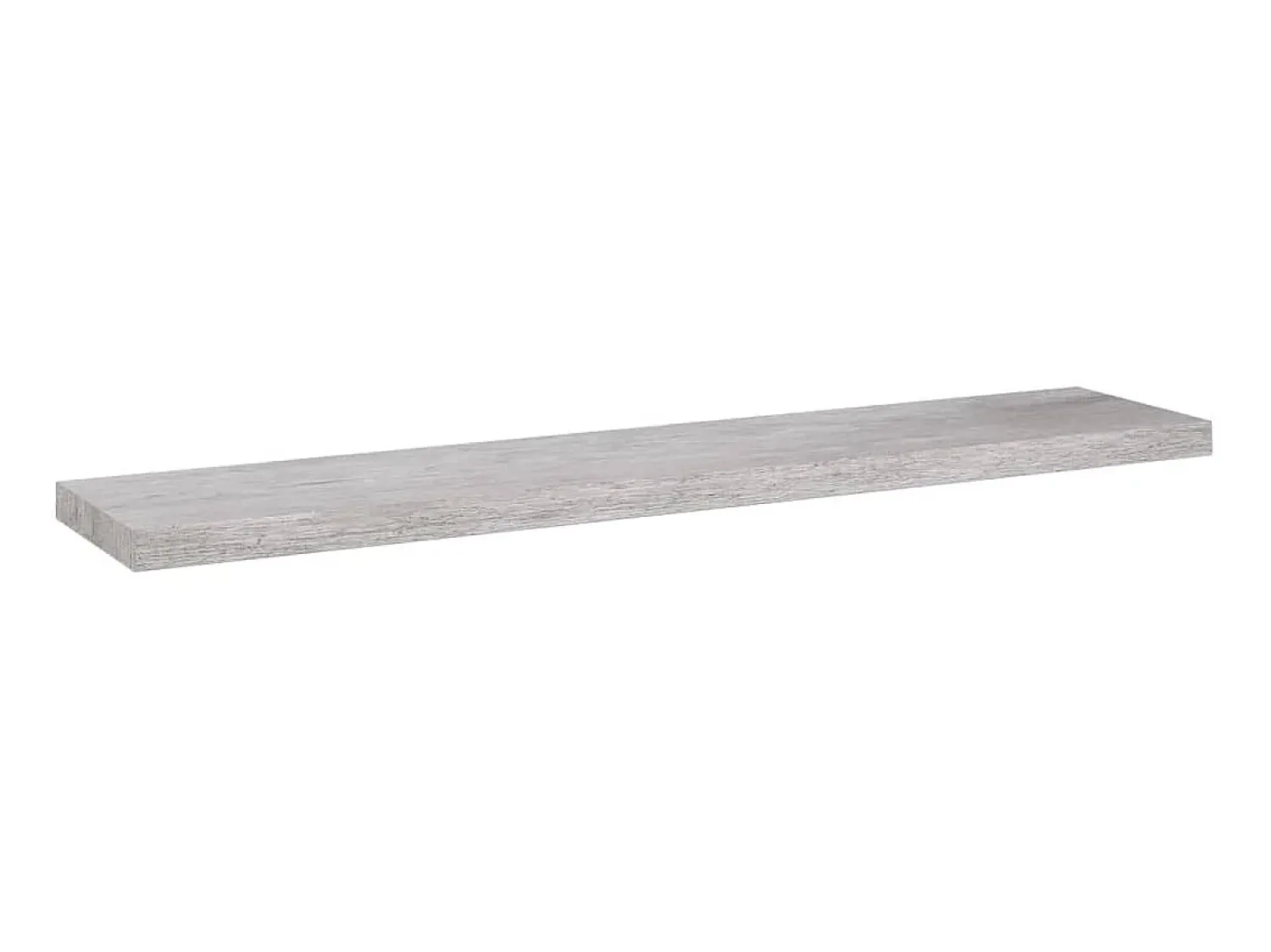 Prateleira| Prateleiras de parede 2 pcs 120x23,5x3,8cm MDF -cimento PT717254 Cinzento