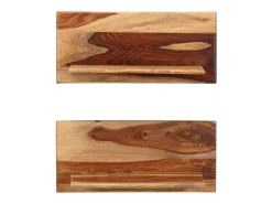 Online Prateleiras de parede 2 pcs 58x26x20cm madeira sheesham maciça PT902859 Castanho