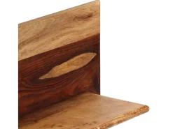 Online Prateleiras de parede 2 pcs 58x26x20cm madeira sheesham maciça PT902859 Castanho