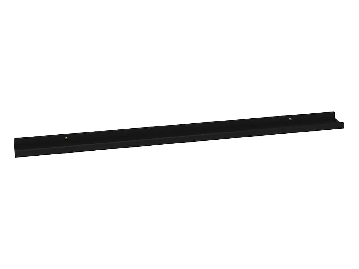 New Prateleiras de parede 2 pcs 115x9x3 cm PT295250 Preto