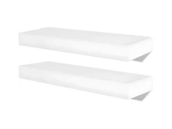 Prateleira| Prateleiras de parede 4 pcs 40 cm PT210221 Branco