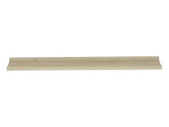 Prateleira|vidaxl Prateleiras de parede 4 pcs 100x9x3 cm carvalho sonoma Castanho