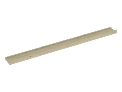 Prateleira|vidaxl Prateleiras de parede 4 pcs 100x9x3 cm carvalho sonoma Castanho
