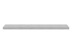 Prateleira|vidaxl Prateleiras de parede 4 pcs 120x23,5x3,8cm MDF -cimento Cinzento