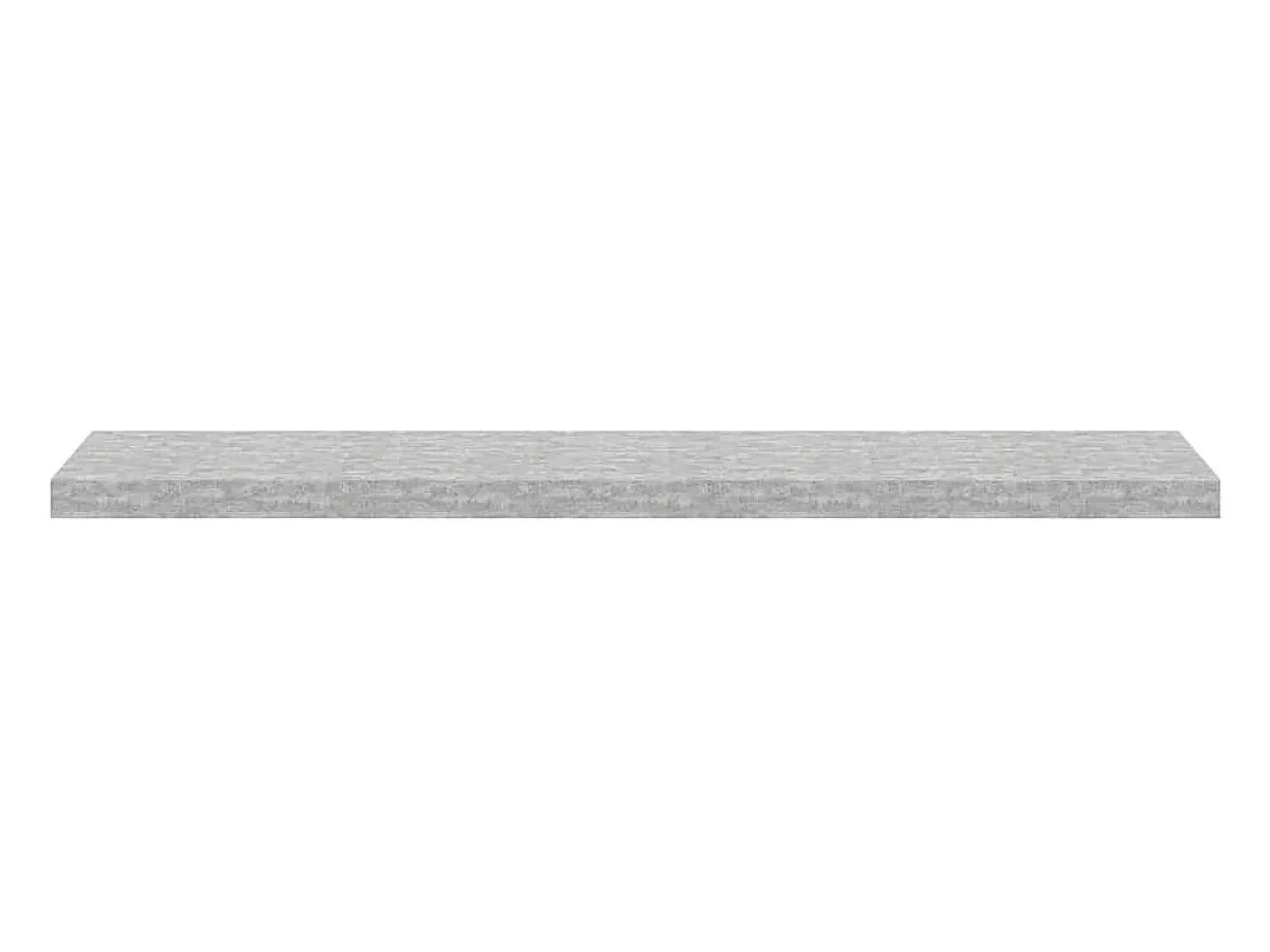 Prateleira|vidaxl Prateleiras de parede 4 pcs 120x23,5x3,8cm MDF -cimento Cinzento