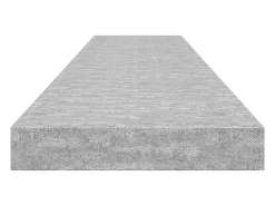 Prateleira|vidaxl Prateleiras de parede 4 pcs 120x23,5x3,8cm MDF -cimento Cinzento