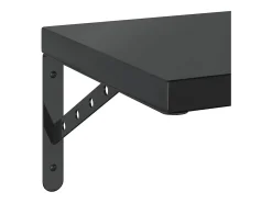 vidaxl Prateleiras de parede 2 pcs 75x30 cm aço inoxidável prateado^ Prateleira