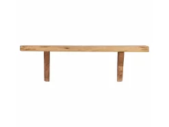 Best Prateleiras de parede 2 pcs 60x20x18cm madeira de acácia maciça PT367617 Castanho