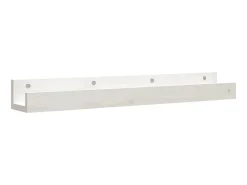 Prateleiras de parede 2 pcs 80x12x9 cm pinho maciço PT506512^ Prateleira