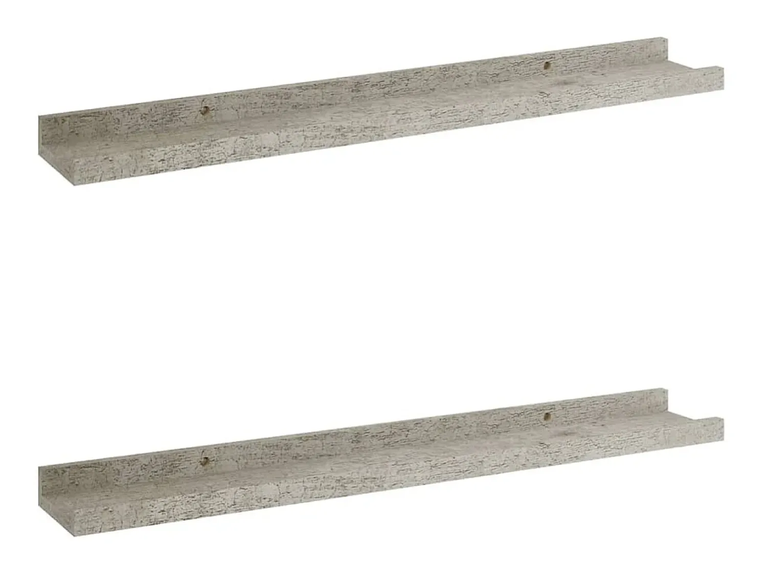 Prateleira* Prateleiras de parede 2 pcs 60x9x3 cm cimento PT462405 Cinzento