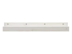 Prateleira|vidaxl Prateleiras de parede 2 pcs 80x12x9 cm pinho maciço Branco