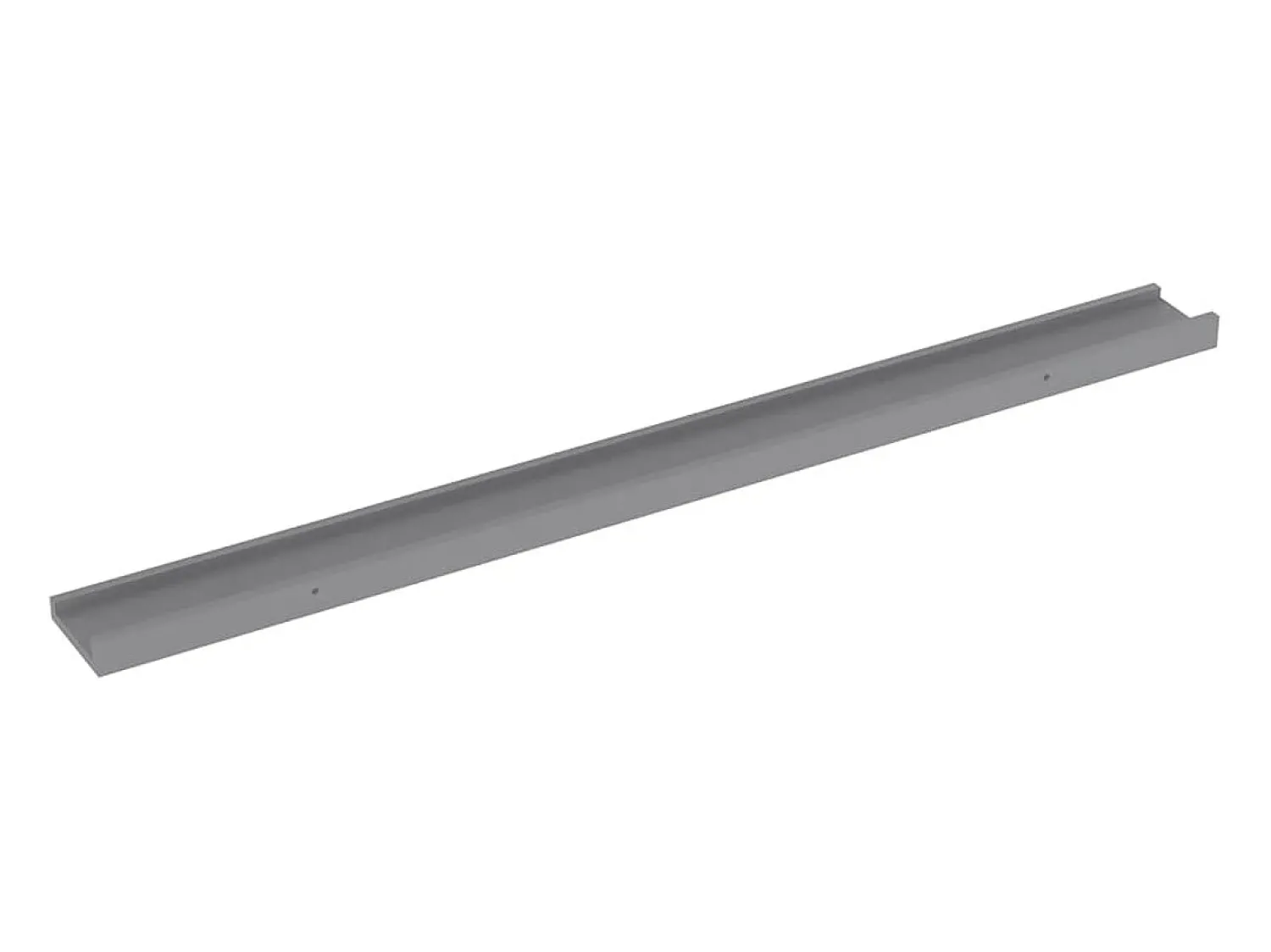 Outlet Prateleiras de parede 2 pcs 100x9x3 cm PT713289 Cinzento
