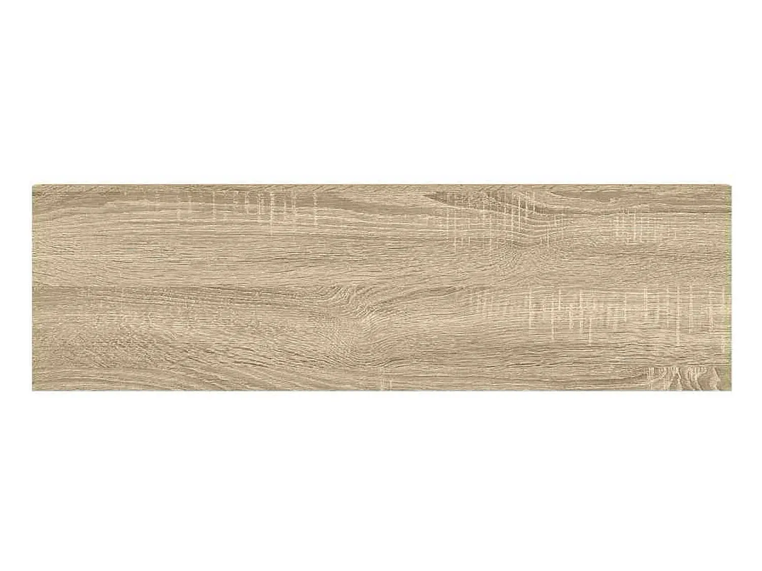 Hot vidaxl Prateleiras de parede 2 pcs 80x23,5x3,8cm MDF carvalho e branco Castanho