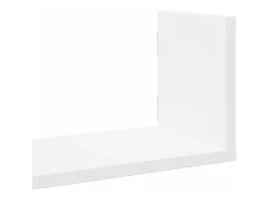 vidaxl Prateleiras de parede 3 pcs 58x18x18cm derivados madeira^ Prateleira