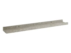 Prateleiras de parede 4 pcs 60x9x3 cm cimento PT790175^ Prateleira
