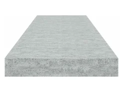 Prateleira|vidaxl Prateleiras de parede 2 pcs 80x23,5x3,8cm MDF -cimento Cinzento