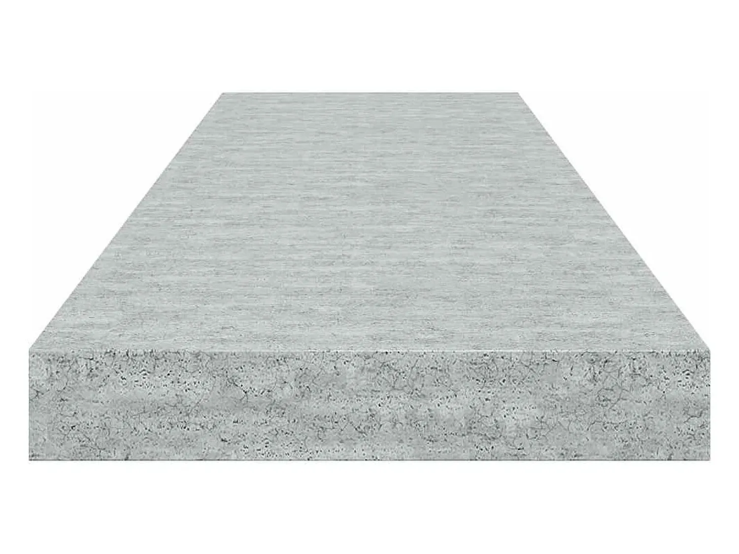 Prateleira|vidaxl Prateleiras de parede 2 pcs 80x23,5x3,8cm MDF -cimento Cinzento