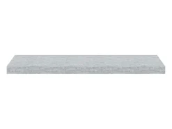 Prateleira|vidaxl Prateleiras de parede 2 pcs 80x23,5x3,8cm MDF -cimento Cinzento