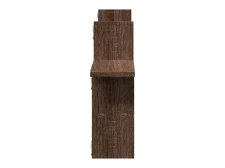 Prateleira*vidaxl Prateleiras de parede 2 pcs derivados madeira carvalho Castanho
