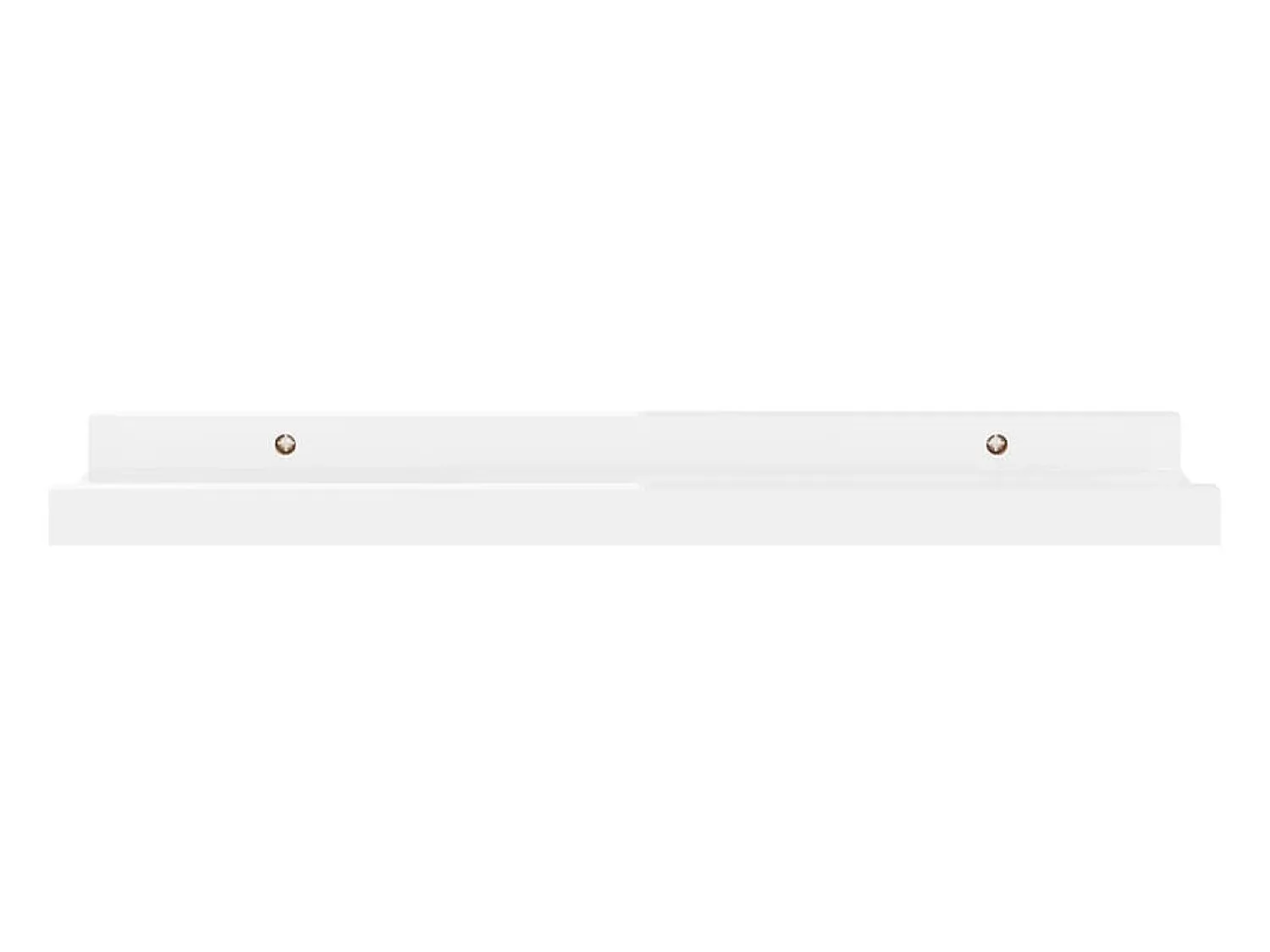 Clearance Prateleiras de parede 4 pcs 40x9x3 cm brilhante PT143226 Branco