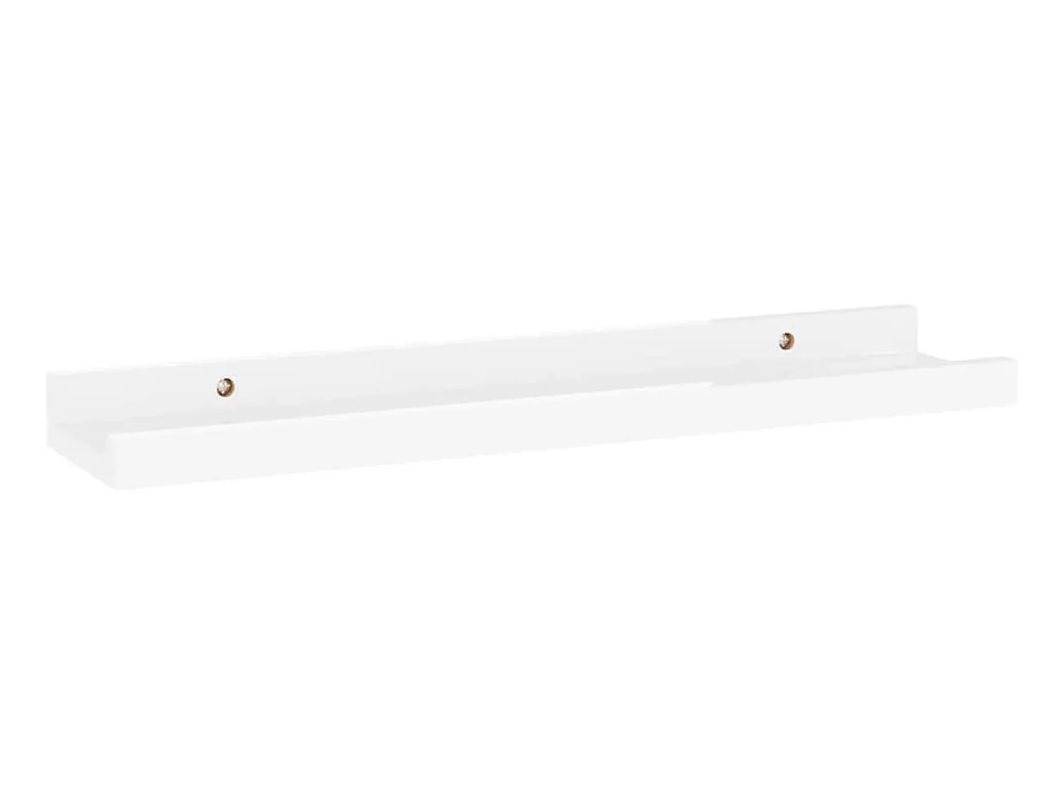 Clearance Prateleiras de parede 4 pcs 40x9x3 cm brilhante PT143226 Branco