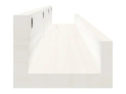 Prateleiras de parede 2 pcs 110x12x9 cm pinho maciço PT990482^ Prateleira